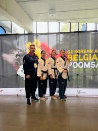 Hnúšťanské reprezentantky SR v pooomsae zbierali skúsenosti v Belgicku!